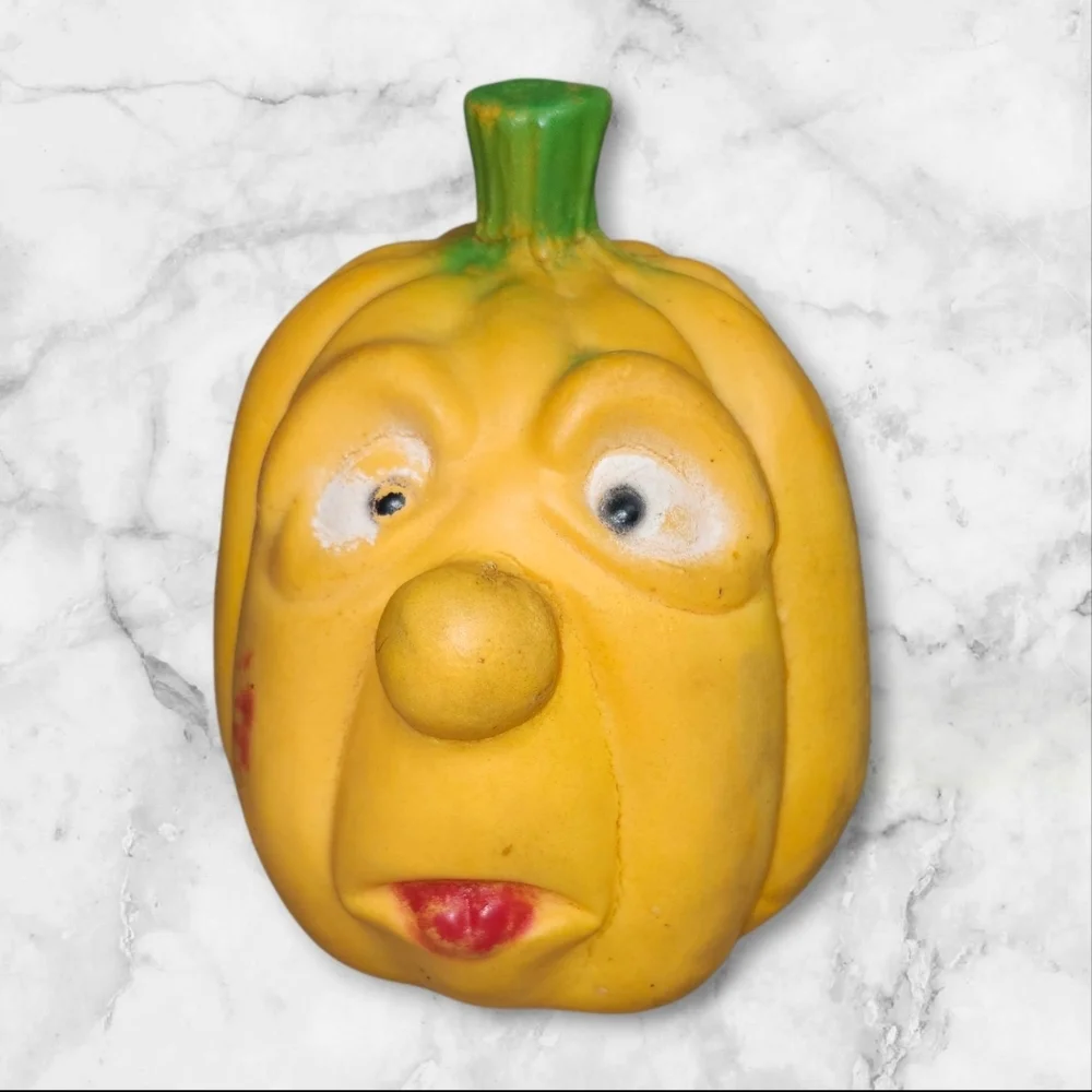Vintage Halloween Squish Head